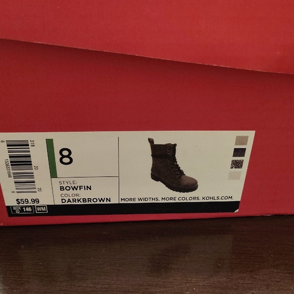 SO Brown Lace Up Boots - Picture 5 of 5